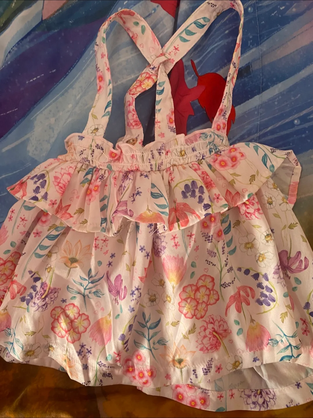 Adding Around Floral Dress - Size 12m thumbnail