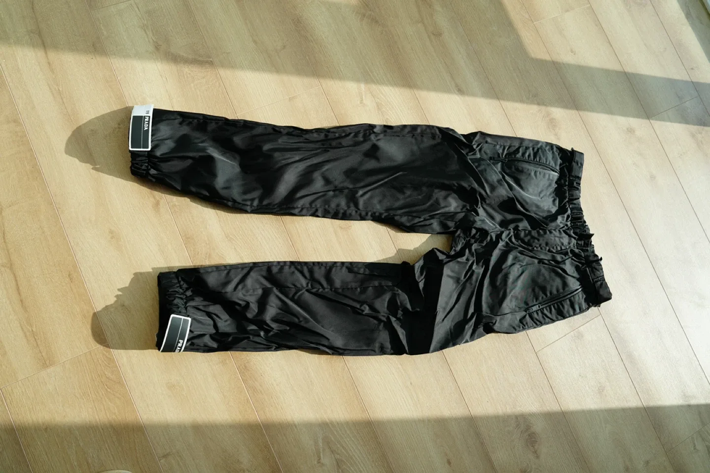 Prada Black Nylon Pants thumbnail