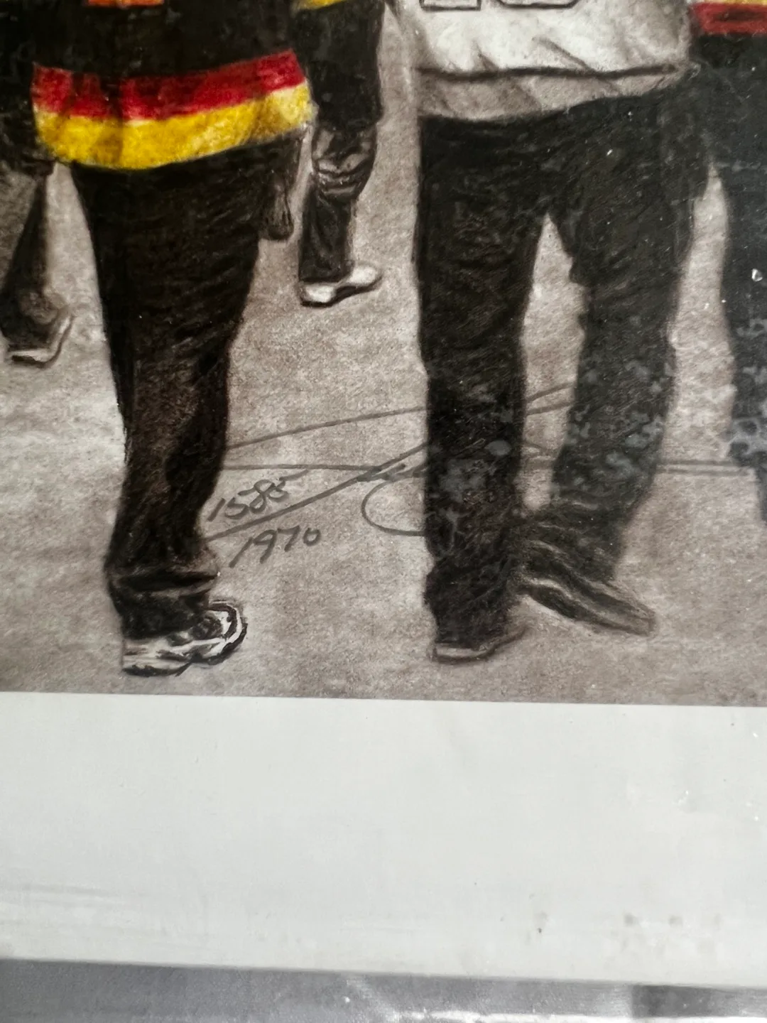 "WE ARE ALL CANUCKS" L.E. Print signed by Markus Naslund image indicator(4)