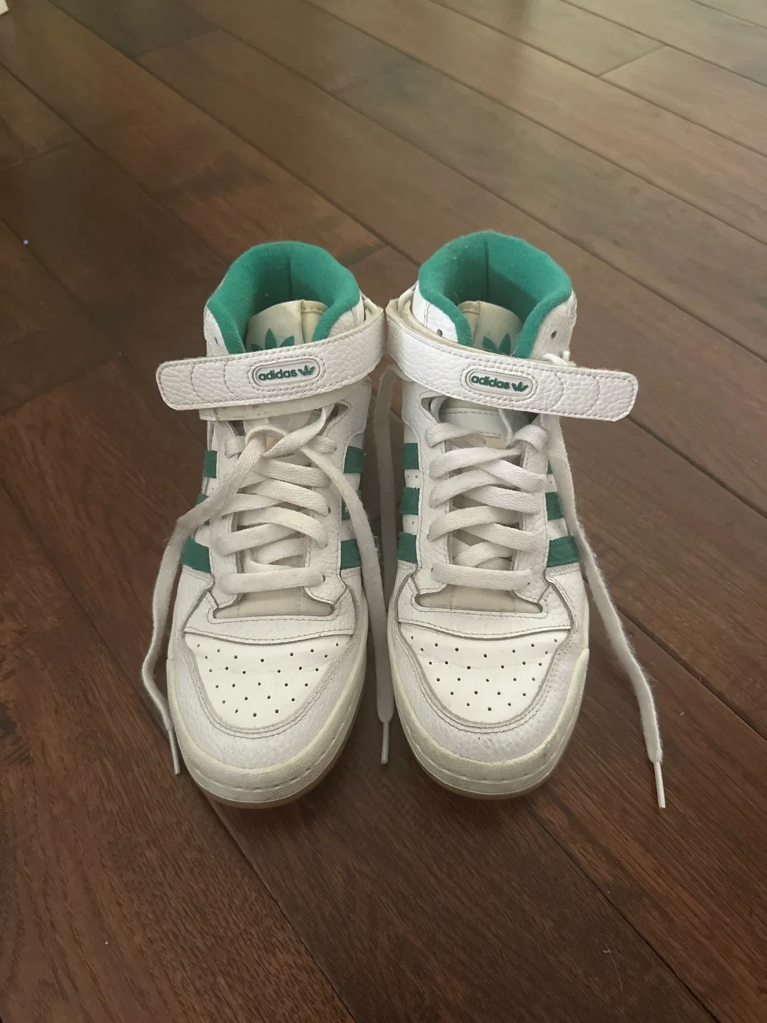 Adidas Forum 84 High - White/Green - Size 5.5 image indicator(3)