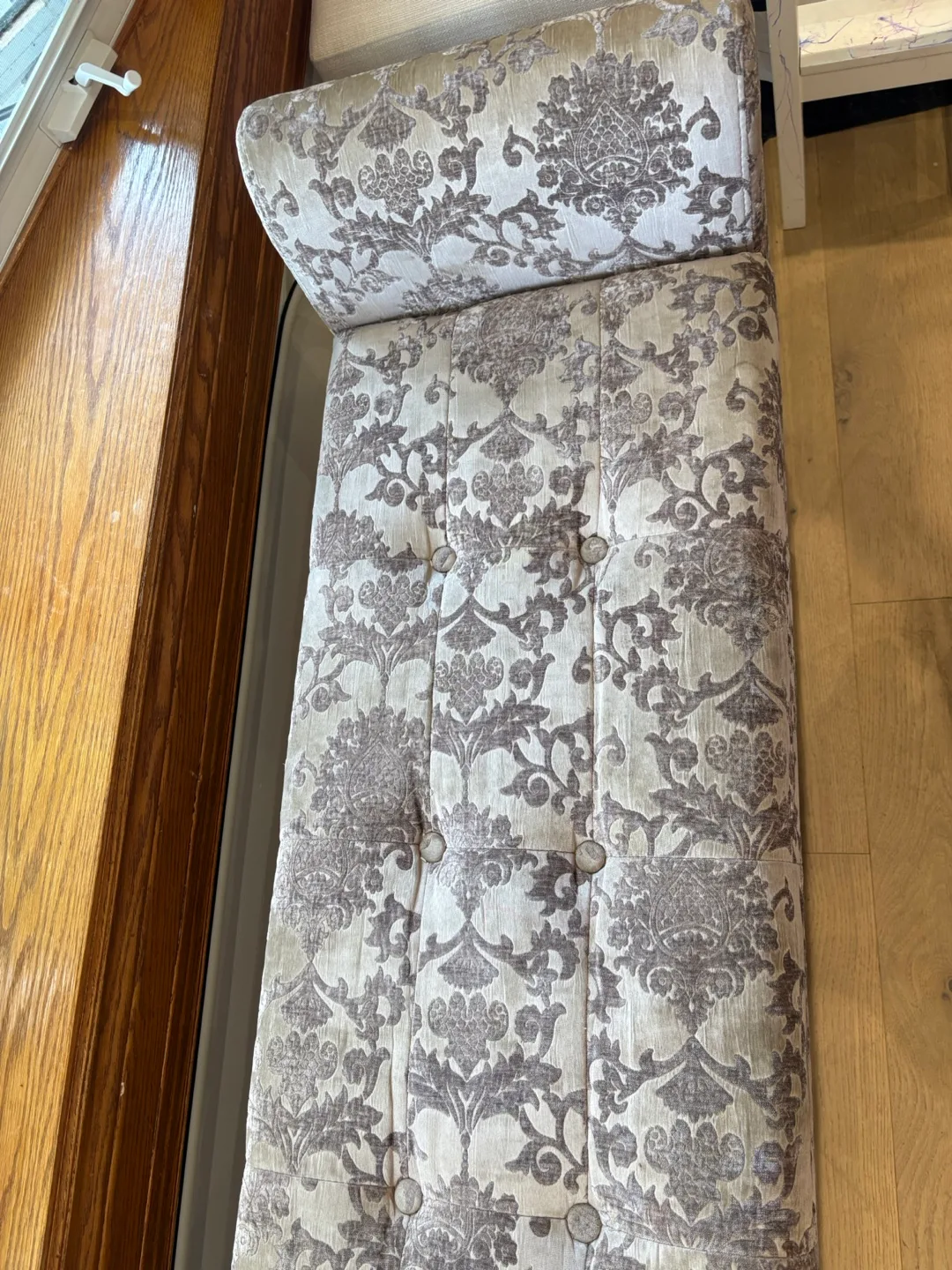 Floral Pattern Storage Bench image indicator(3)