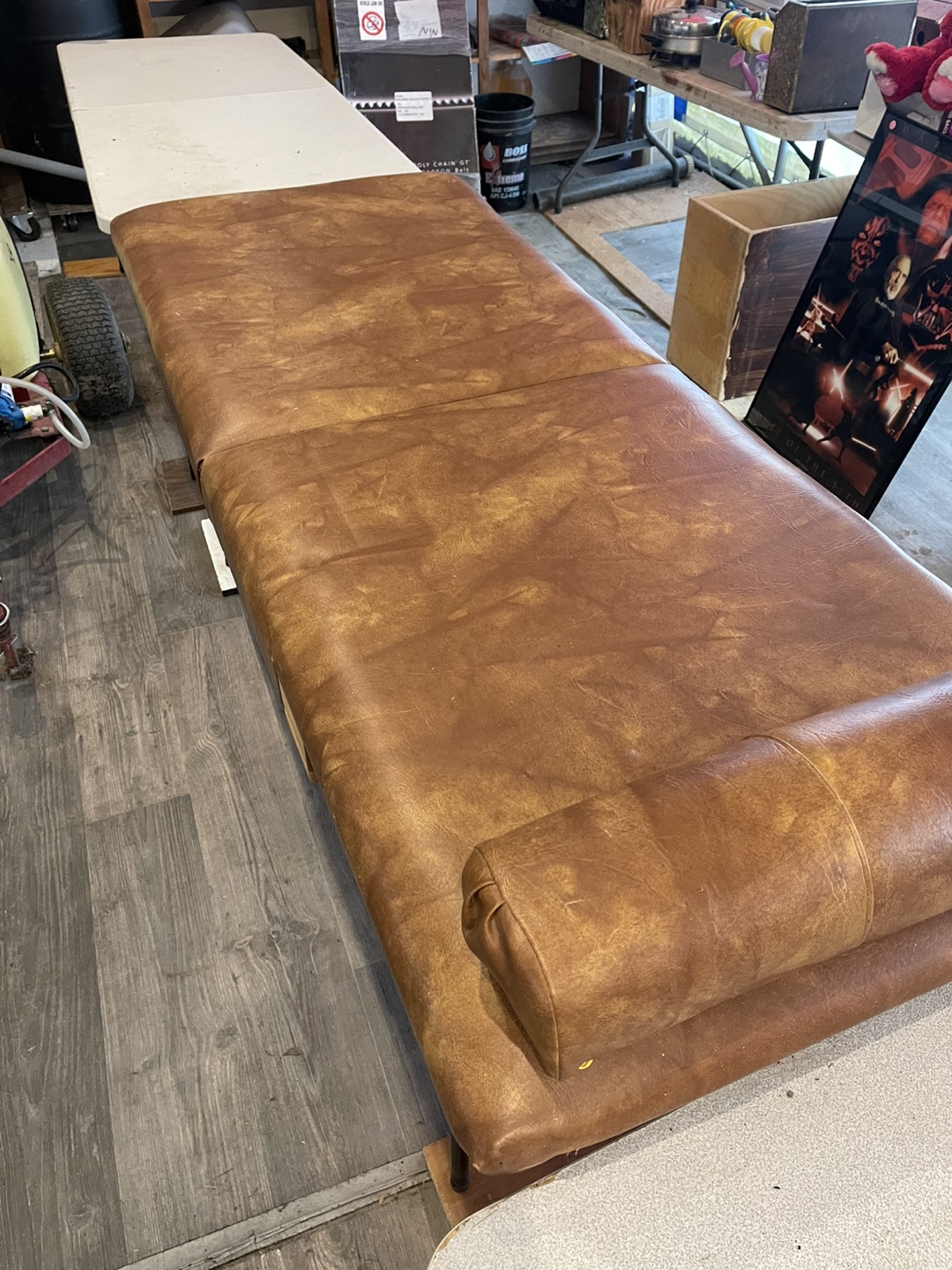 Massage Table - Brown
