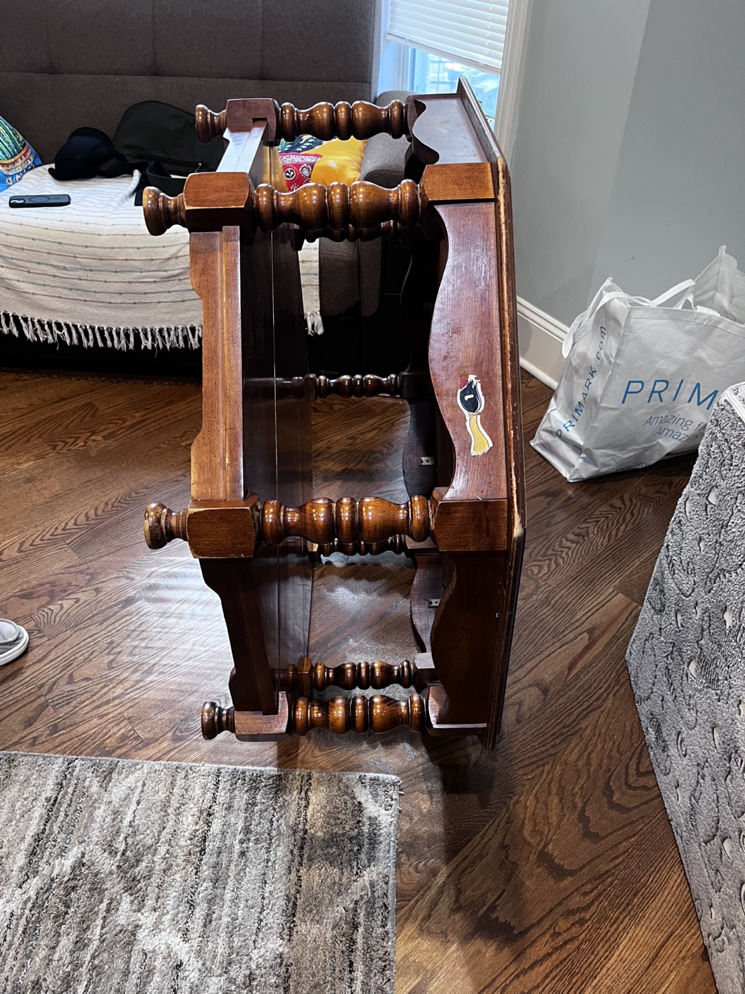Wooden Octagon Coffee Table - photo 3