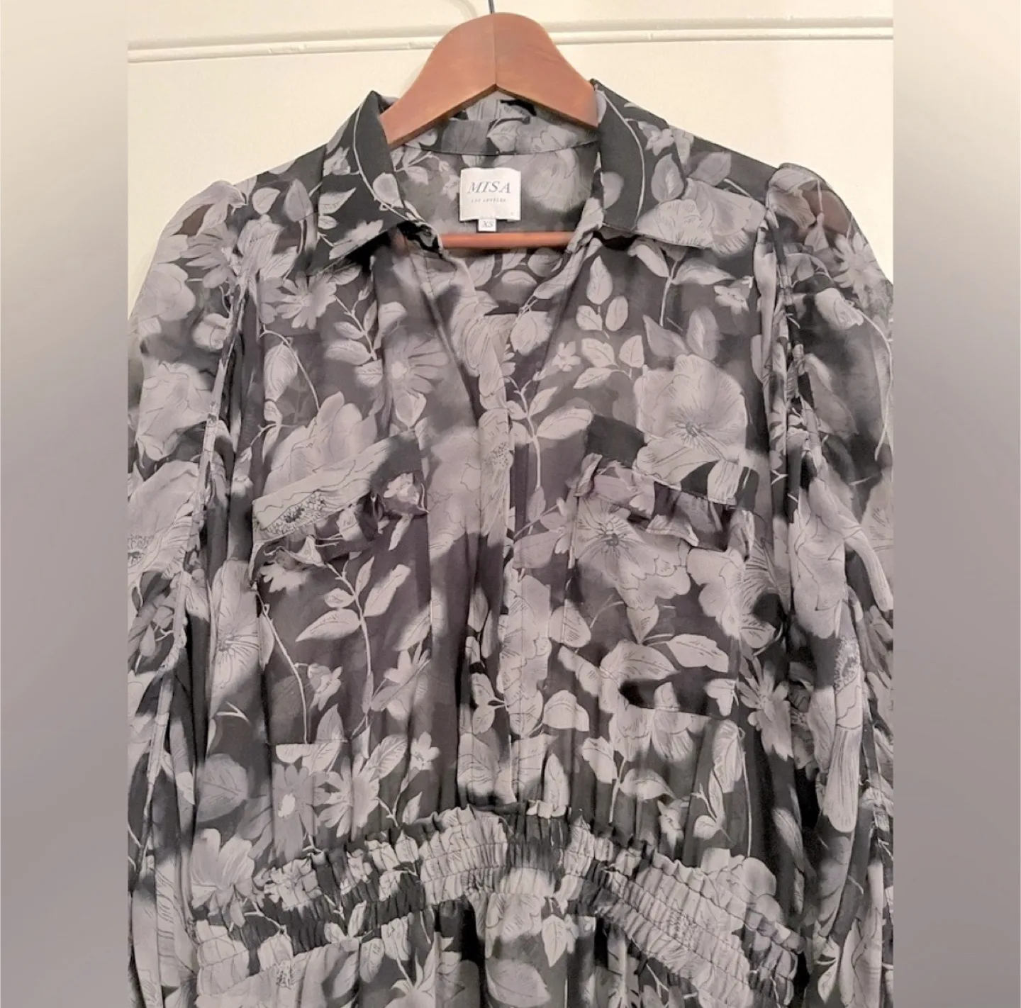 MISA Los Angeles Floral Print Mini Dress image indicator(4)