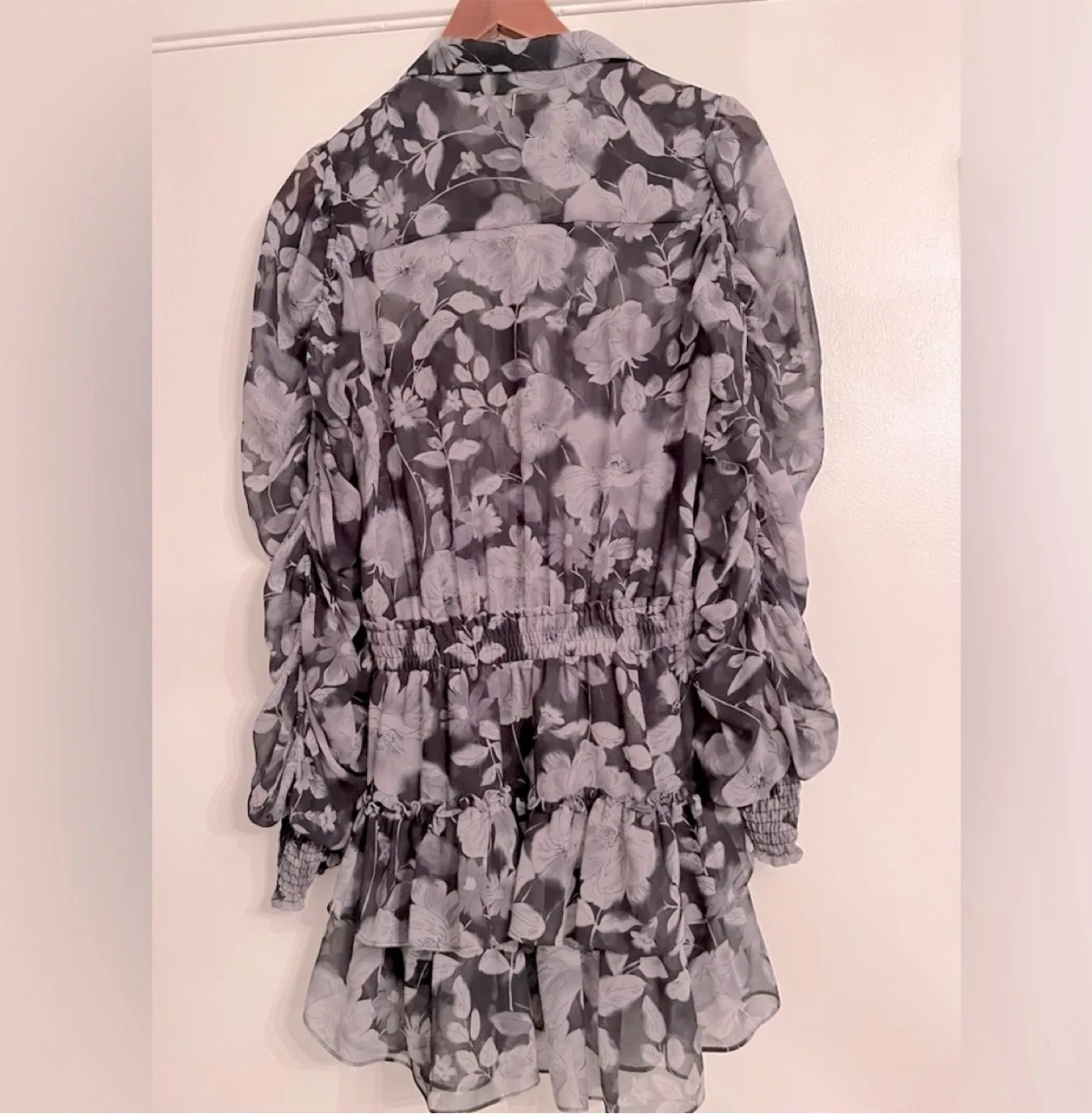 MISA Los Angeles Floral Print Mini Dress image indicator(6)