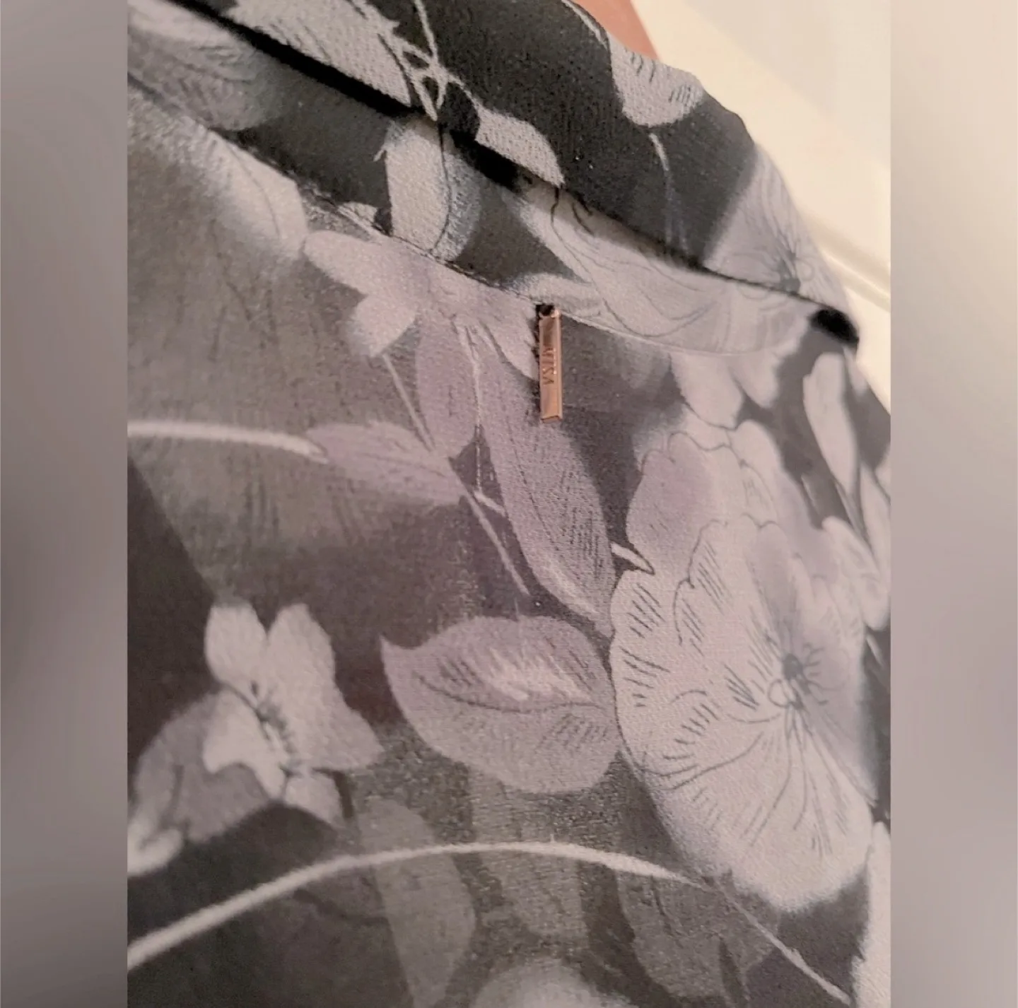 MISA Los Angeles Floral Print Mini Dress image indicator(5)