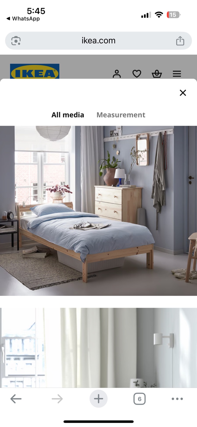 IKEA NEIDEN twin Bed Frame