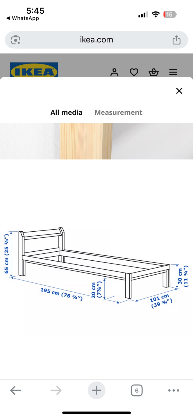 IKEA NEIDEN twin Bed Frame - photo 3