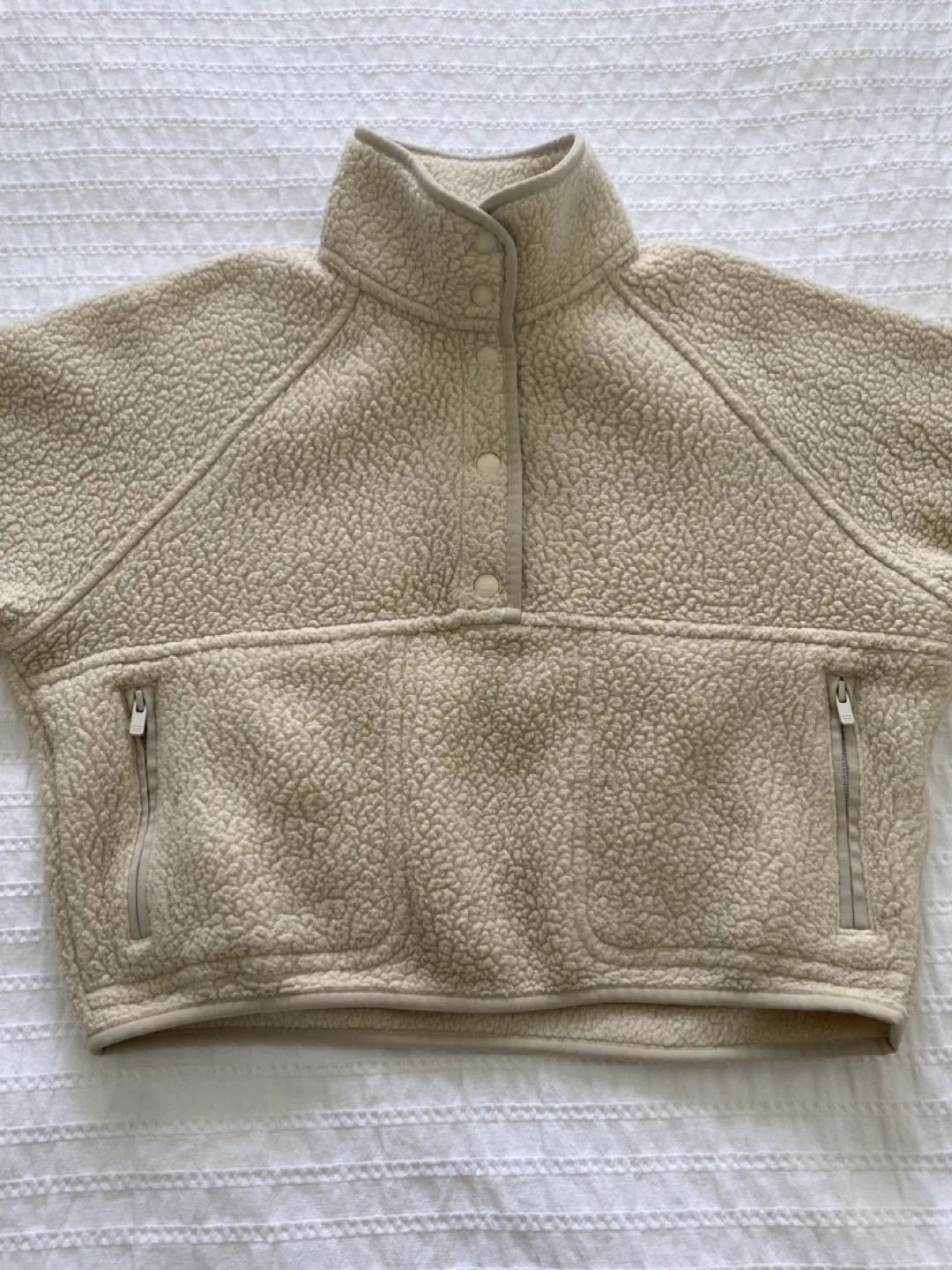 Aritzia Cream Beige Sweater - Size XS image indicator(2)