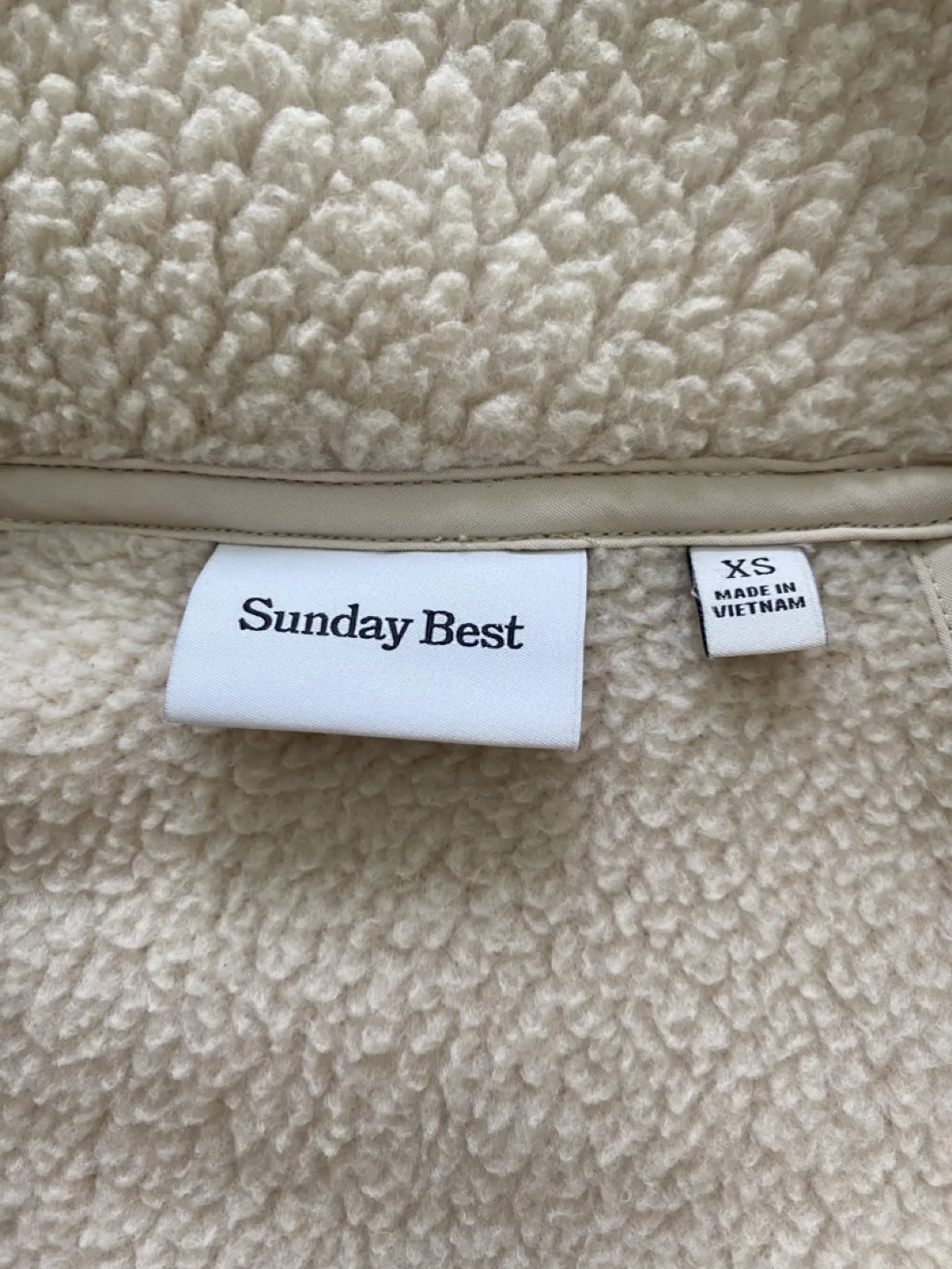 Aritzia Cream Beige Sweater - Size XS image indicator(4)