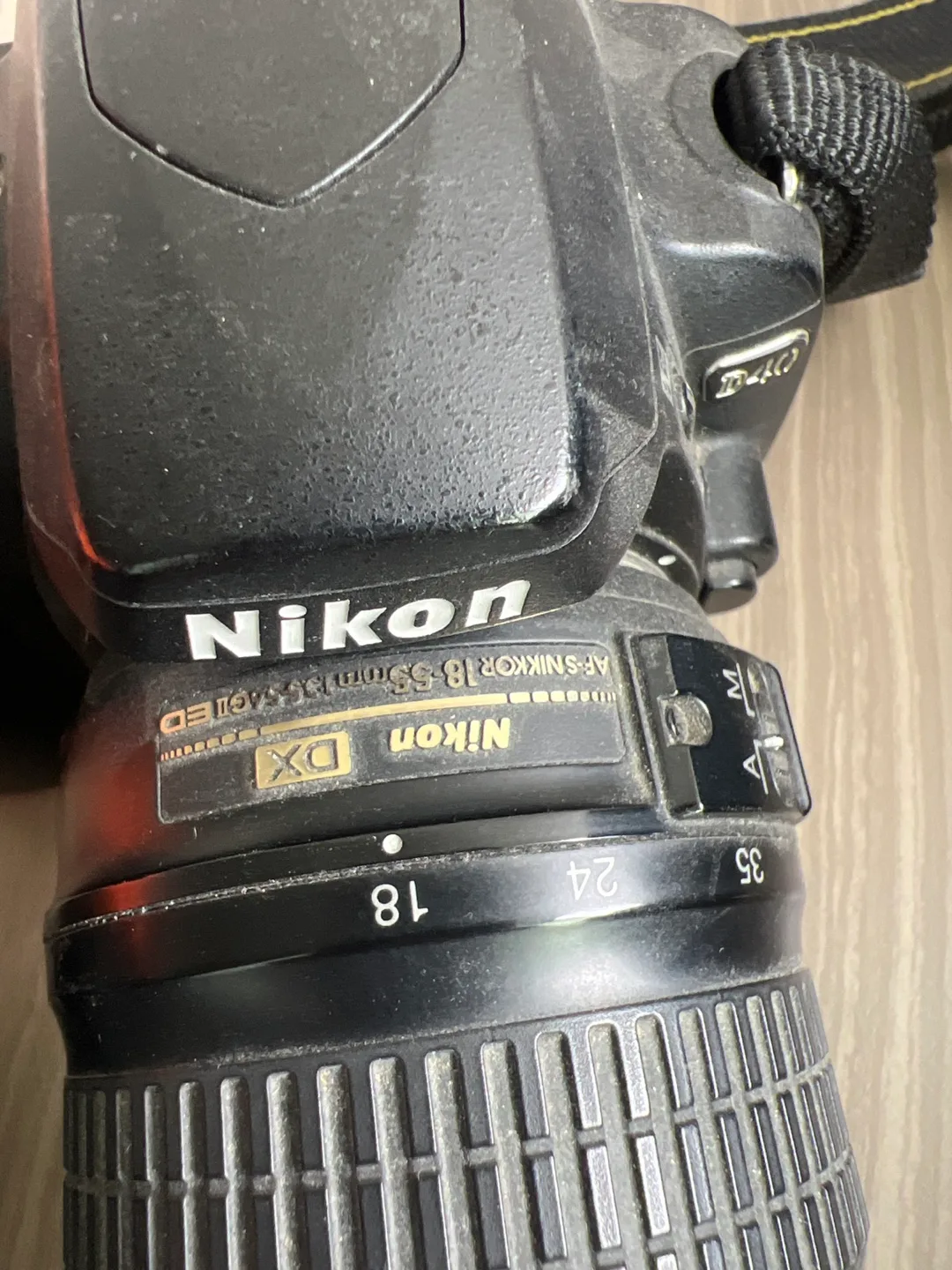 Nikon D40 Digital Camera with 55-200mm & 18-55mm Lenses image indicator(4)