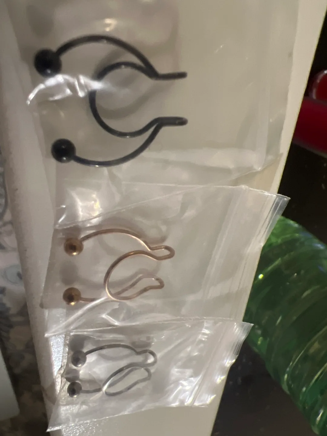 3 Fake Septum Nose Rings - New image indicator(2)