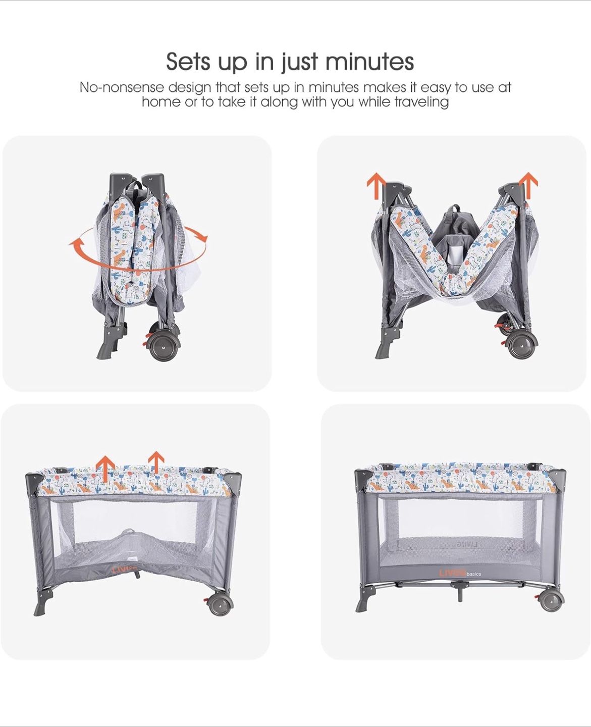 Living Basics Baby Bed Playard - photo 2