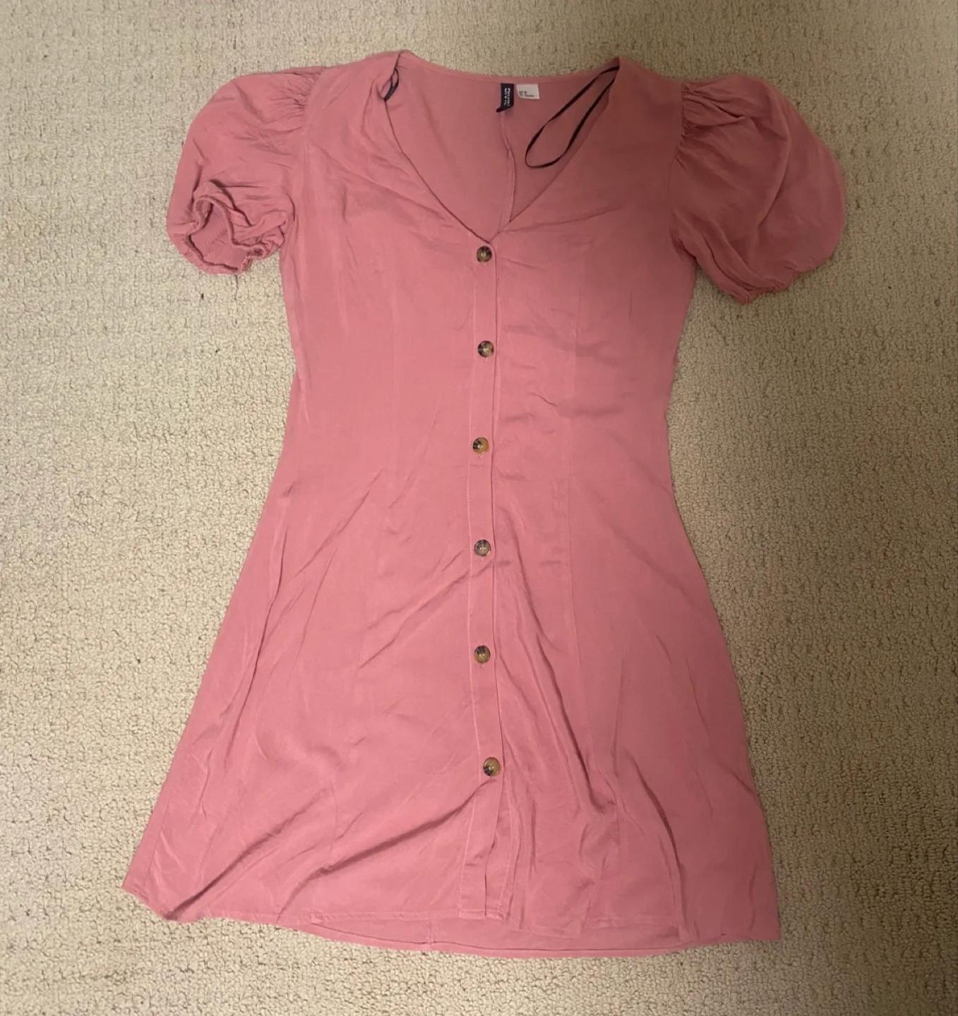 H&M Divided Pink Dress - Size XS thumbnail