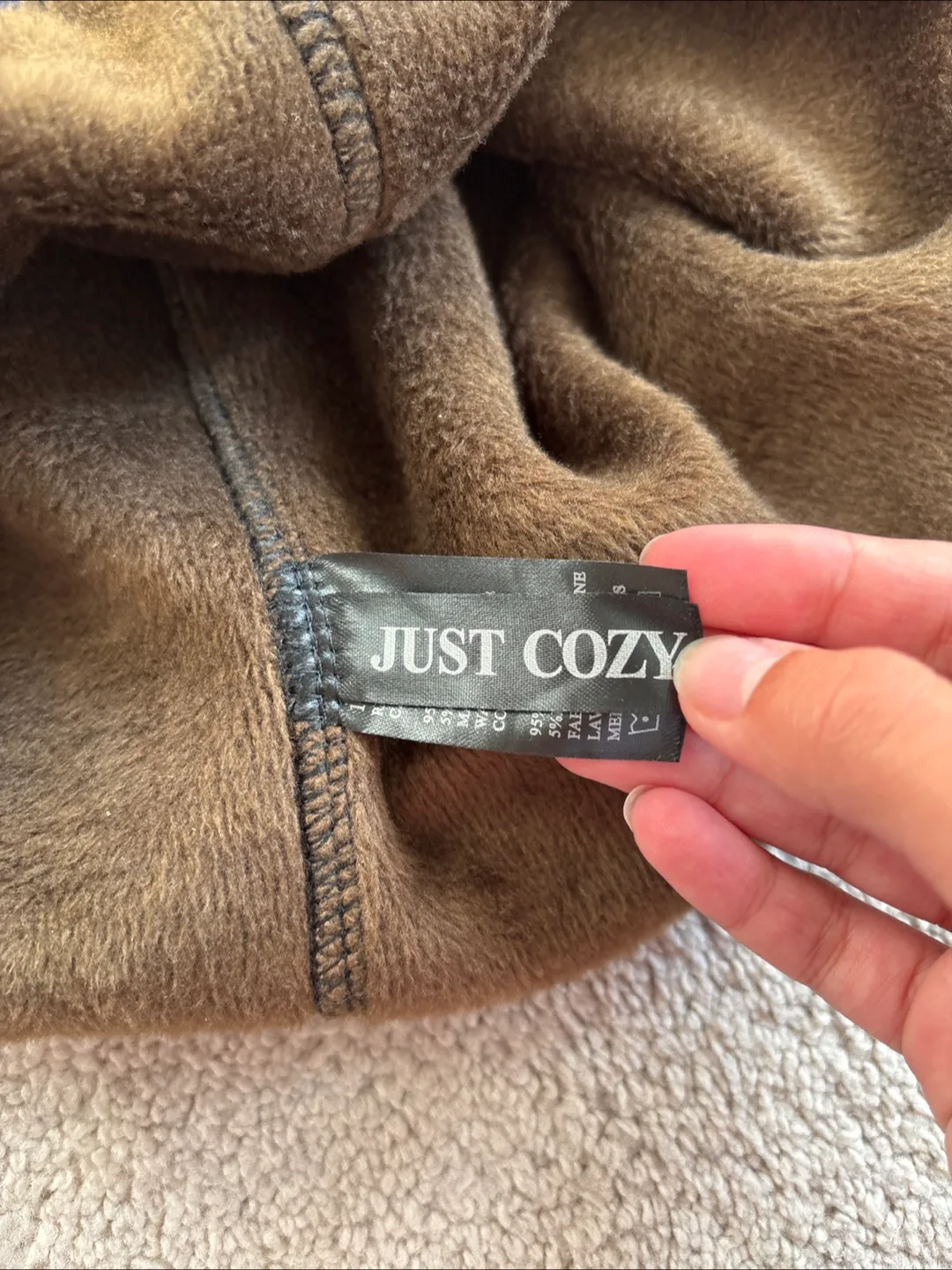 Just Cozy Fleece Lined Leggings - Navy image indicator(3)