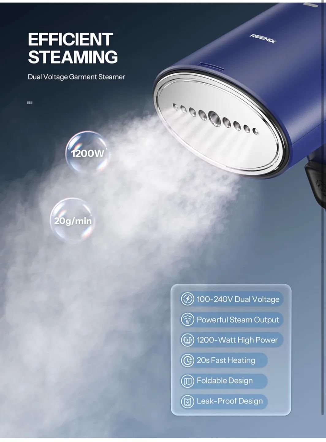 Keenstar Handheld Garment Steamer - Like New! image indicator(2)