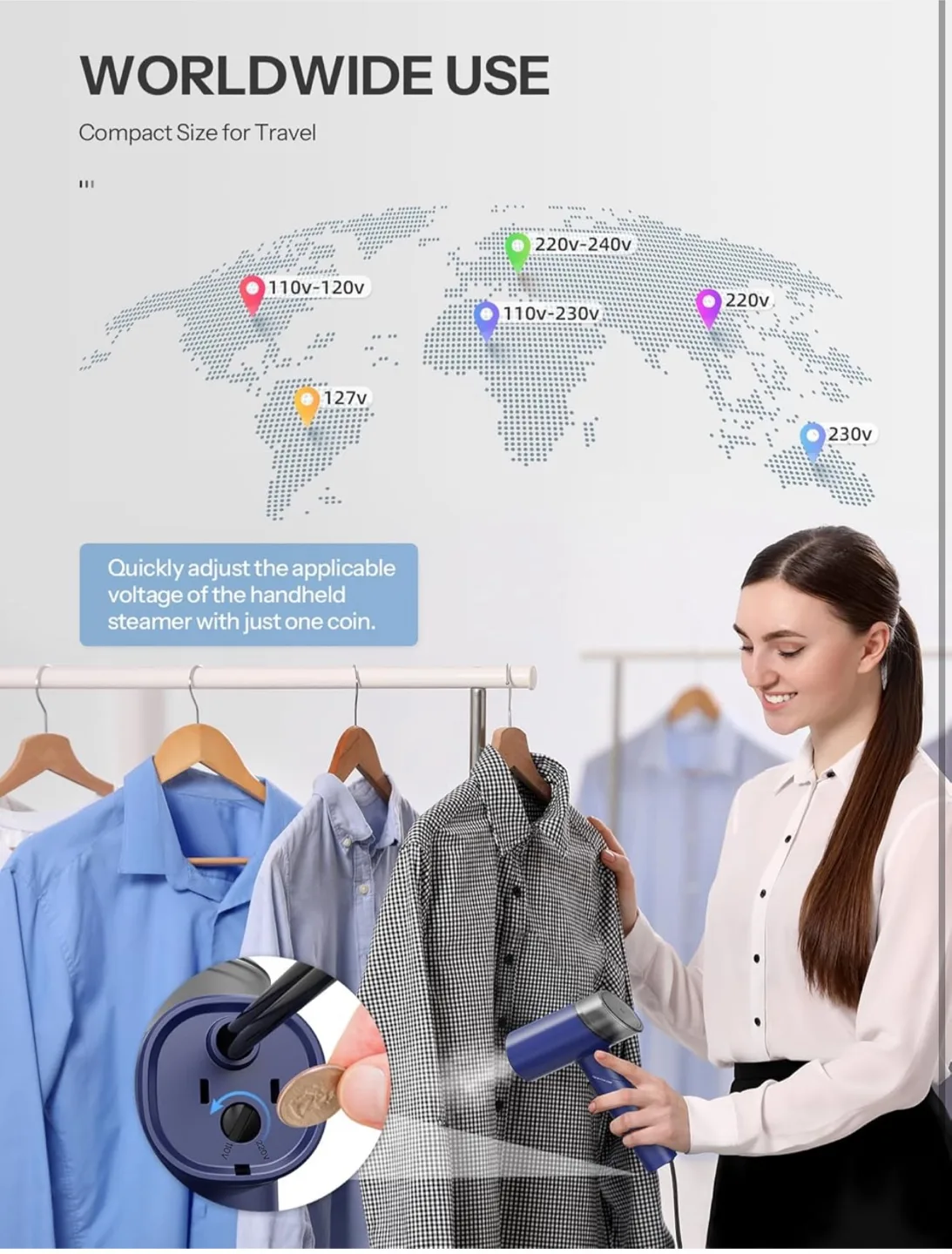 Keenstar Handheld Garment Steamer - Like New! image indicator(6)