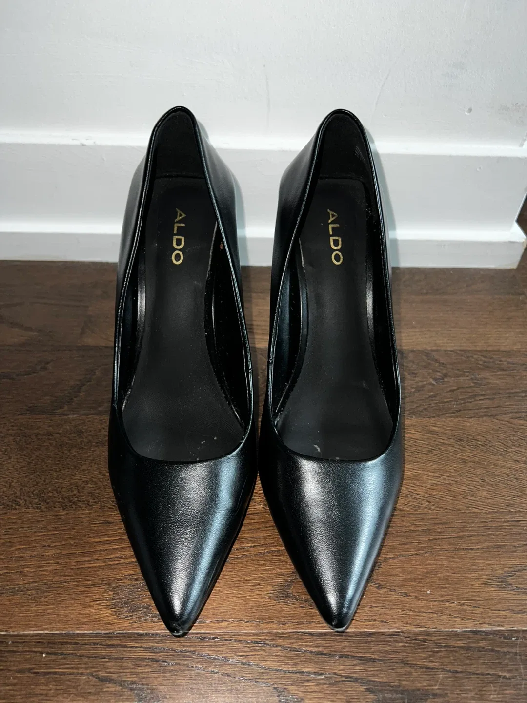 ALDO Black Heels size 7.5 thumbnail