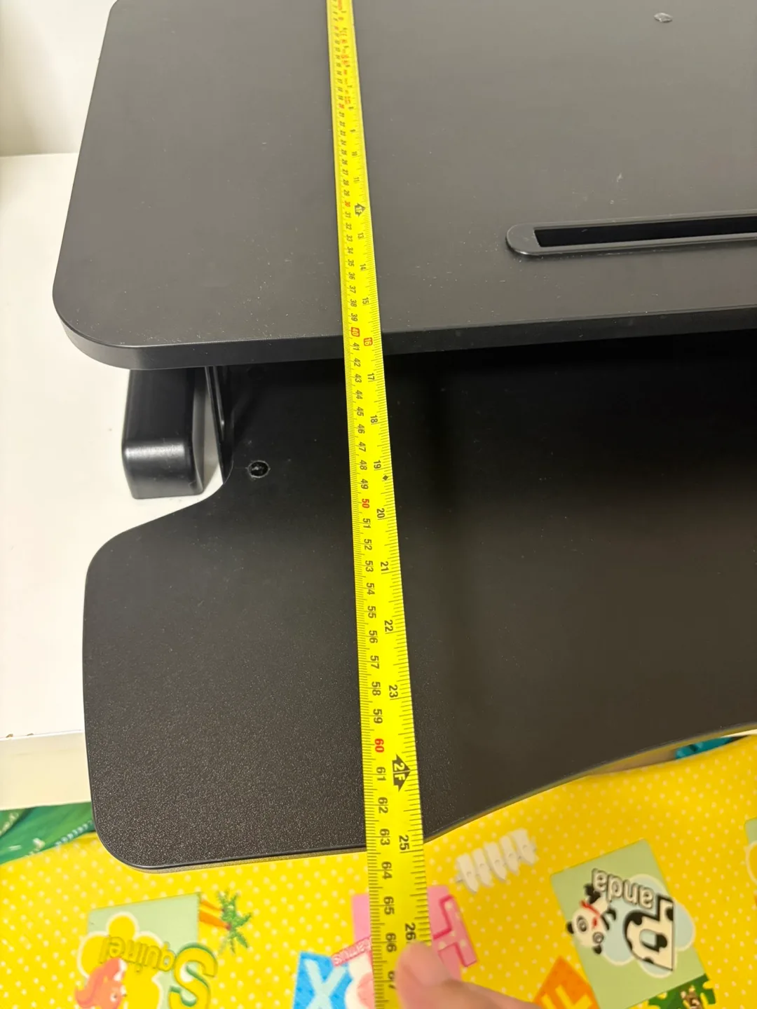 Black Sit Stand Desk Riser image indicator(7)