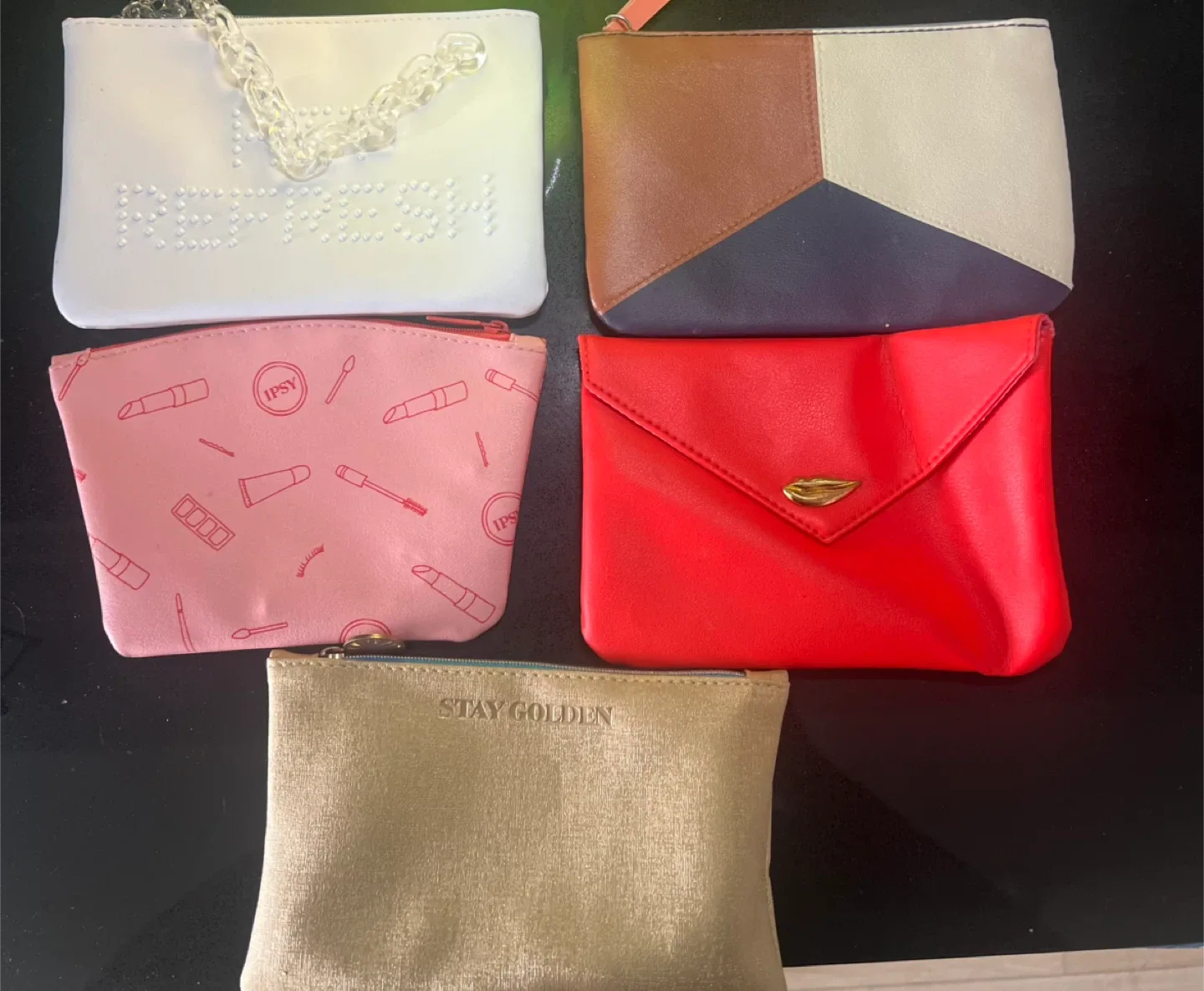 Travel Make up bags/pouch- Set of 5 thumbnail