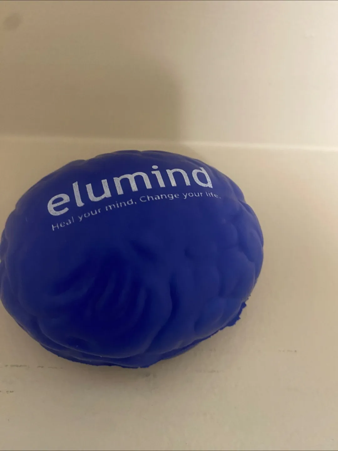 Elumind Brain Stress Ball - Blue thumbnail