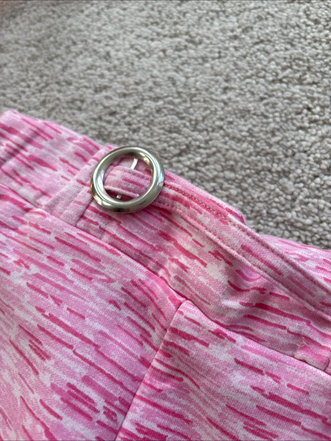 Girls' Pink Apple Bottoms Pants image indicator(3)