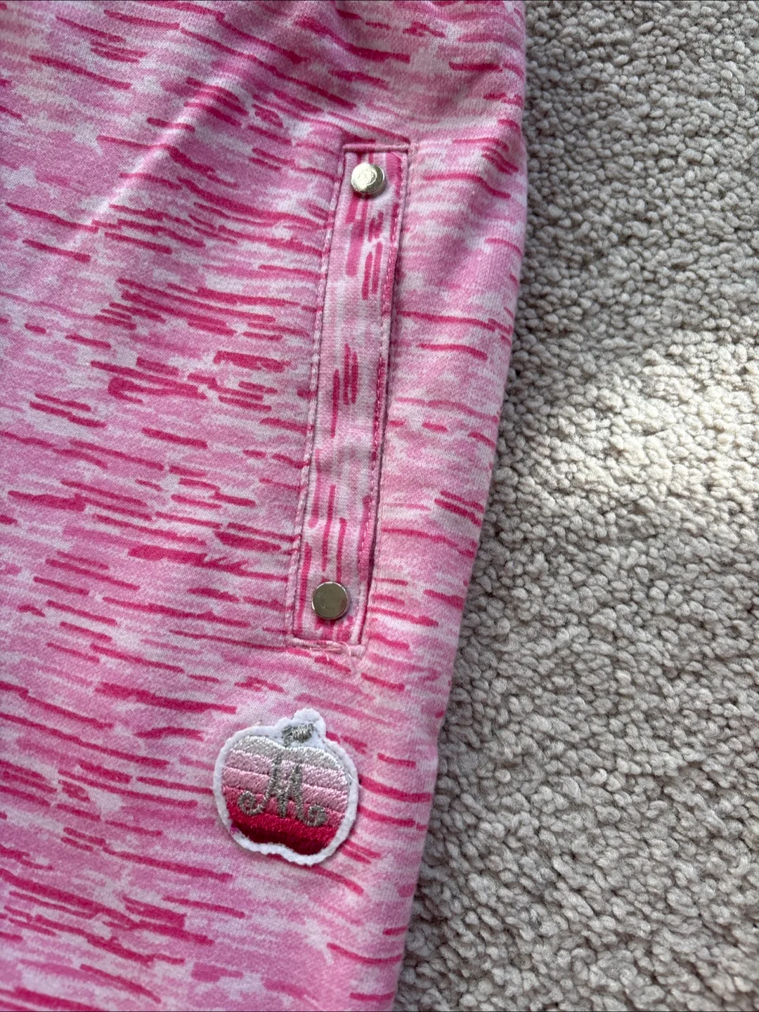 Girls' Pink Apple Bottoms Pants image indicator(2)