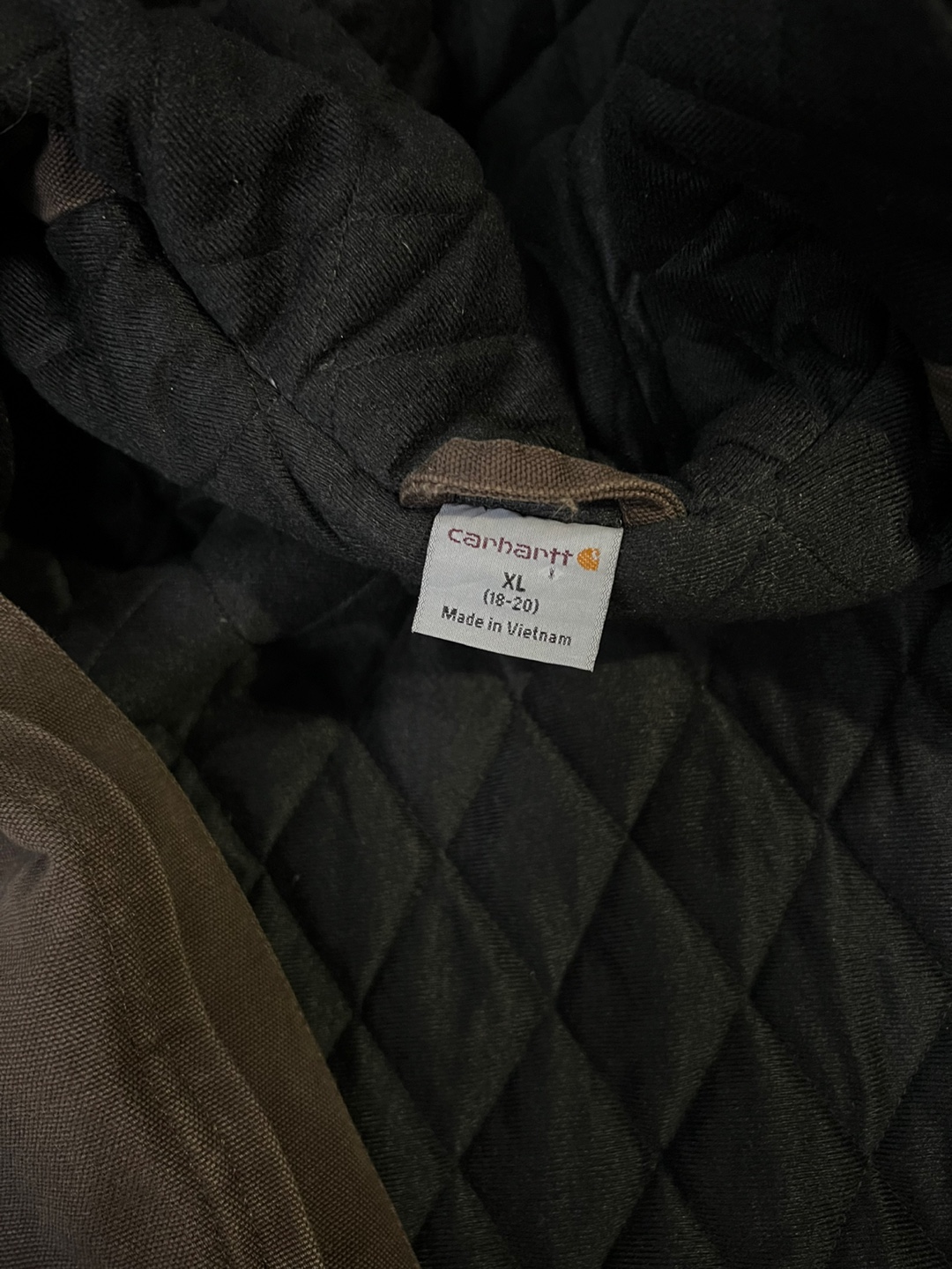 Carhartt Brown Hooded Jacket - Size S - photo 5