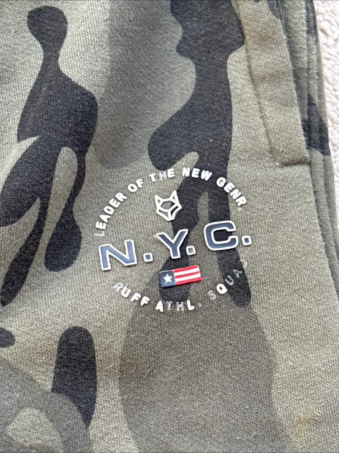 Ruff Auth. Boys Camo Sweatshirt & Pants Set image indicator(7)