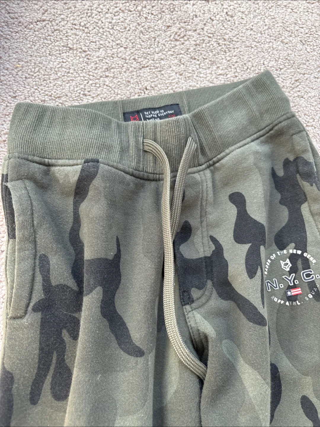 Ruff Auth. Boys Camo Sweatshirt & Pants Set image indicator(8)