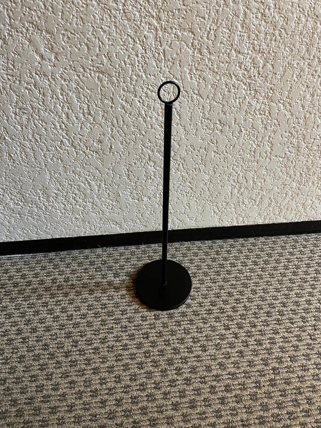Black Toilet Paper Roll Holder - Never Used thumbnail