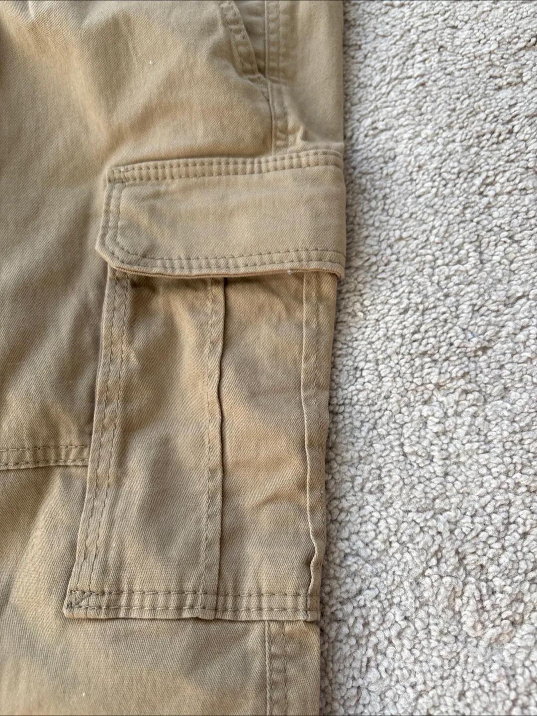 H&M boys Beige Cargo Pants, 8-9 year old boys image indicator(2)