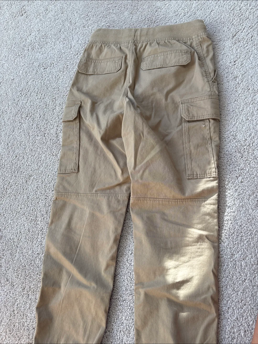 H&M boys Beige Cargo Pants, 8-9 year old boys image indicator(6)