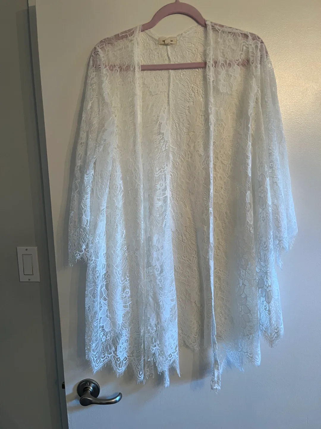 Paper + Tee Lace Kimono - Size L image indicator(2)