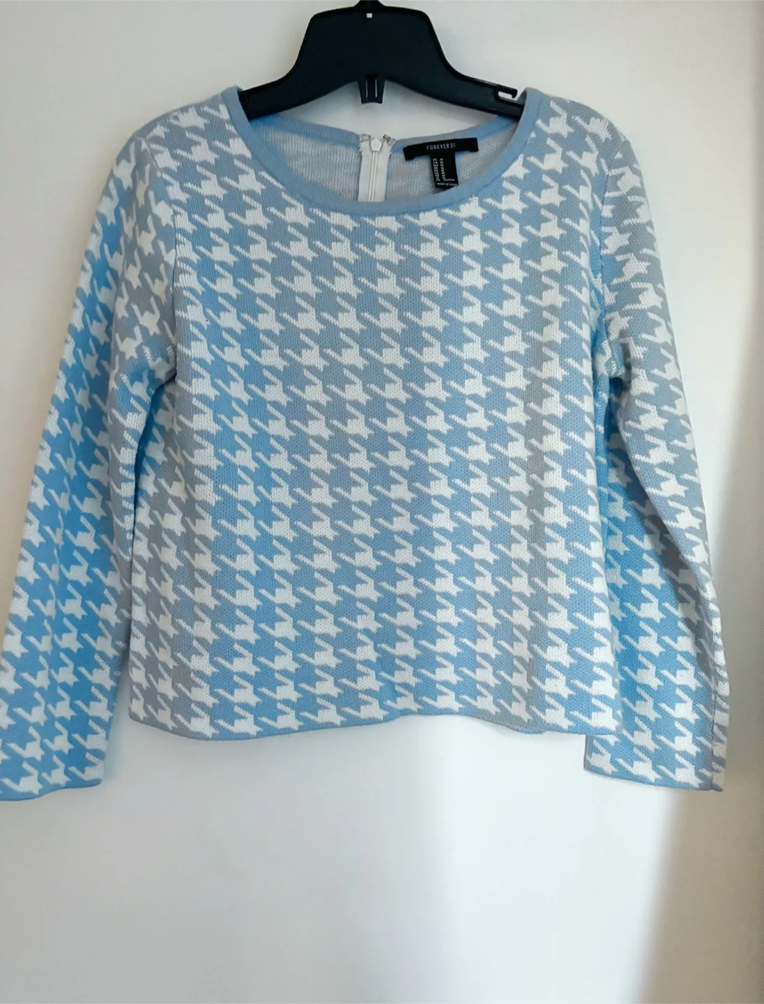 Forever 21 Houndstooth Sweater thumbnail