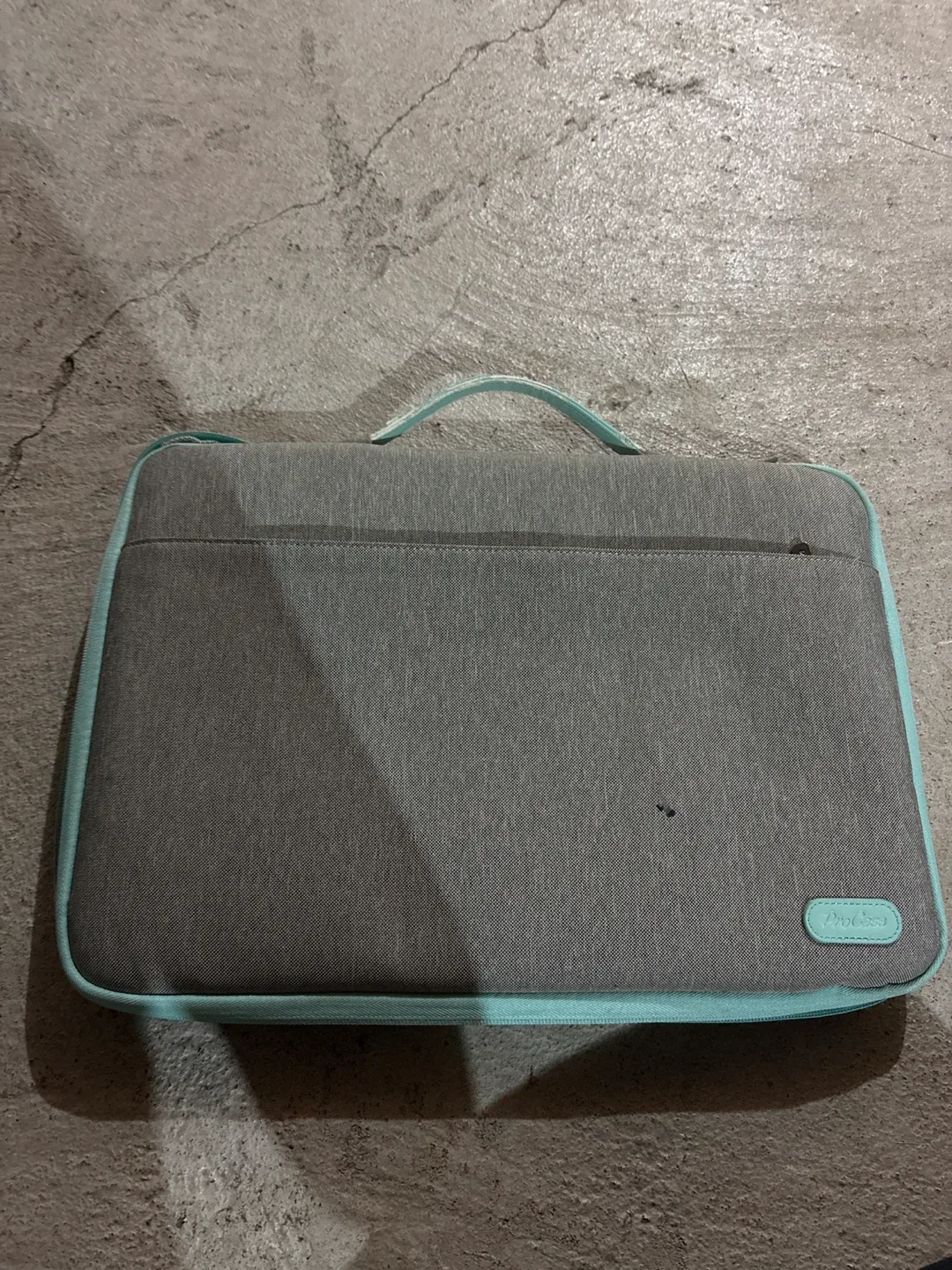 ProCase Laptop Sleeve - Grey & Mint thumbnail