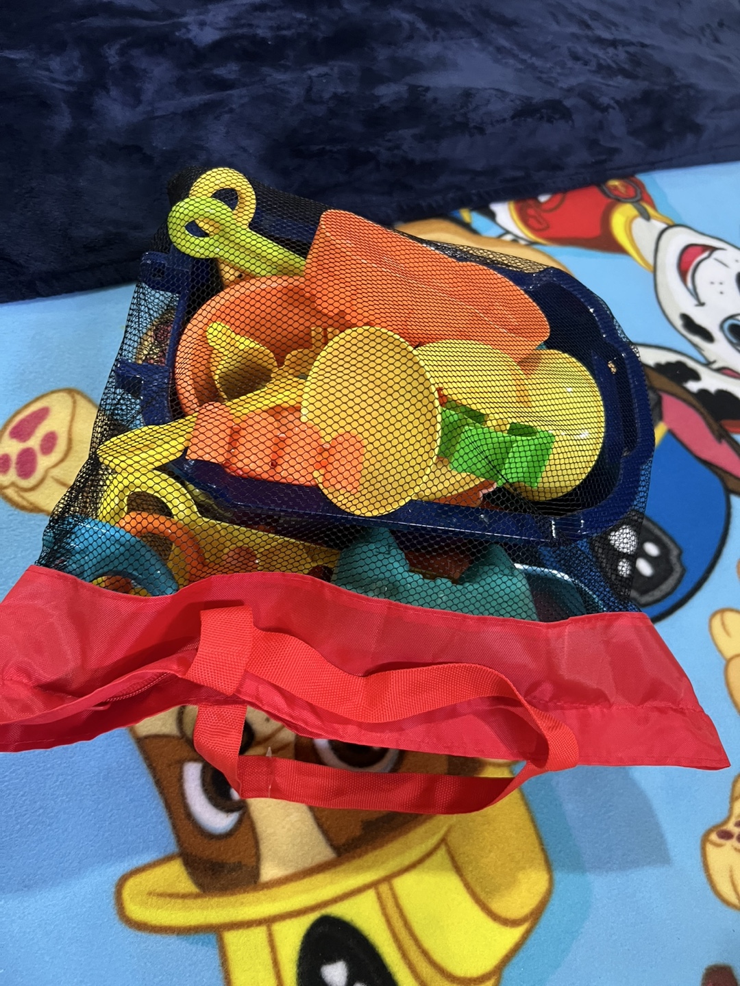 Beach Toys Set with Wagon and Mesh Bag - photo 2