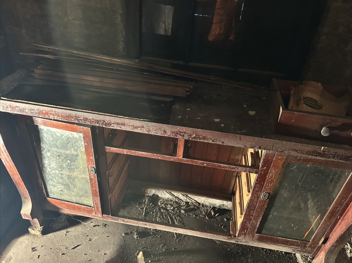 Antique Credenza - photo 2