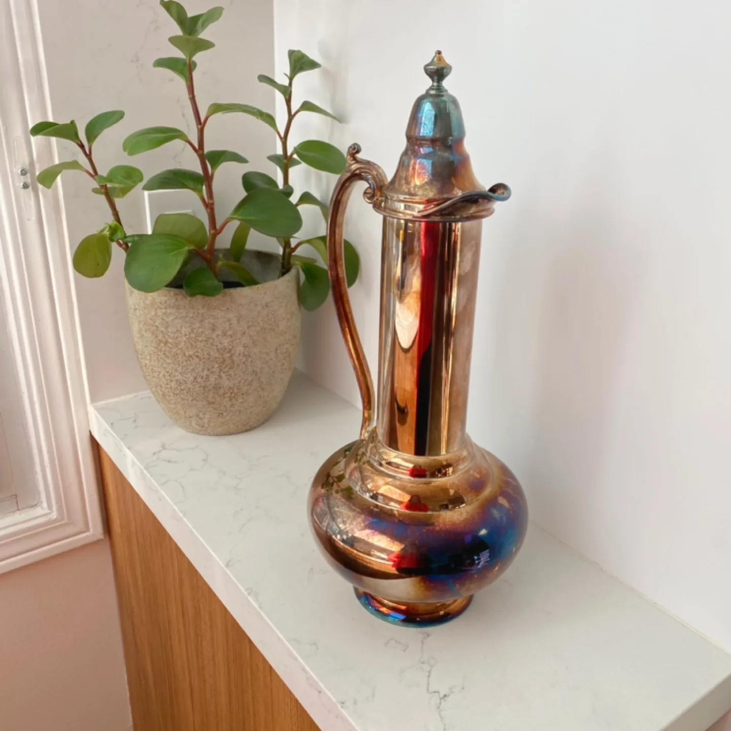 Vintage Silver Plated Water Pitcher image indicator(3)