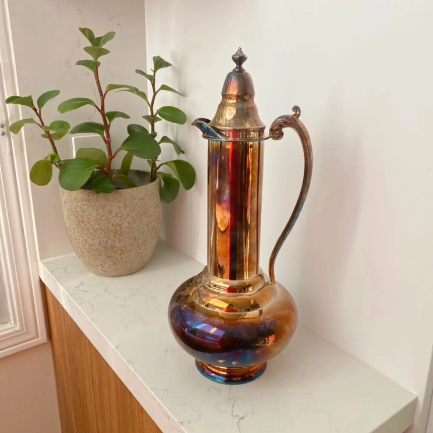 Vintage Silver Plated Water Pitcher thumbnail