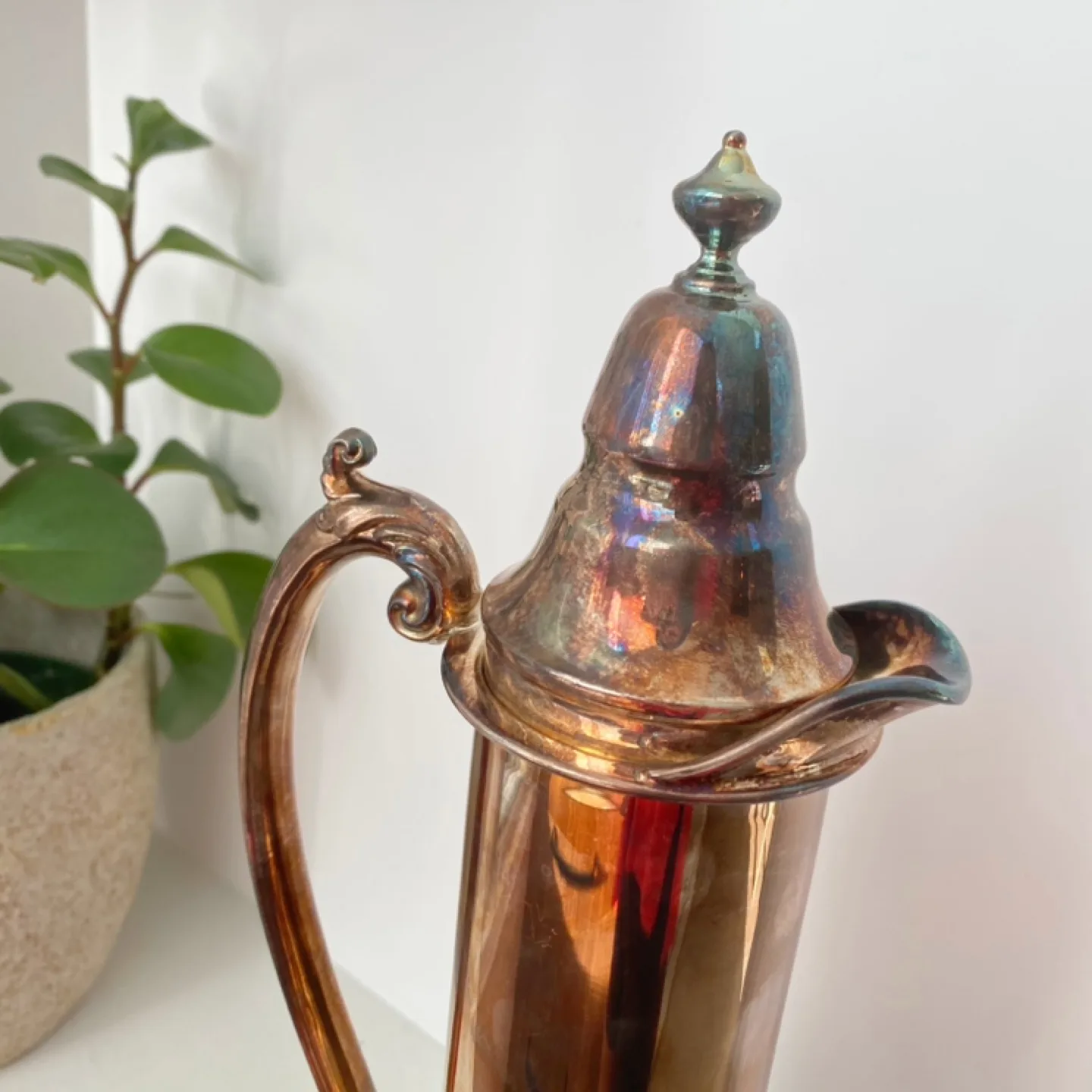 Vintage Silver Plated Water Pitcher image indicator(6)