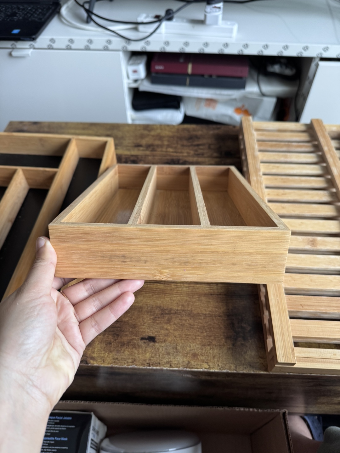 Bamboo Drawer Organizer - photo 2