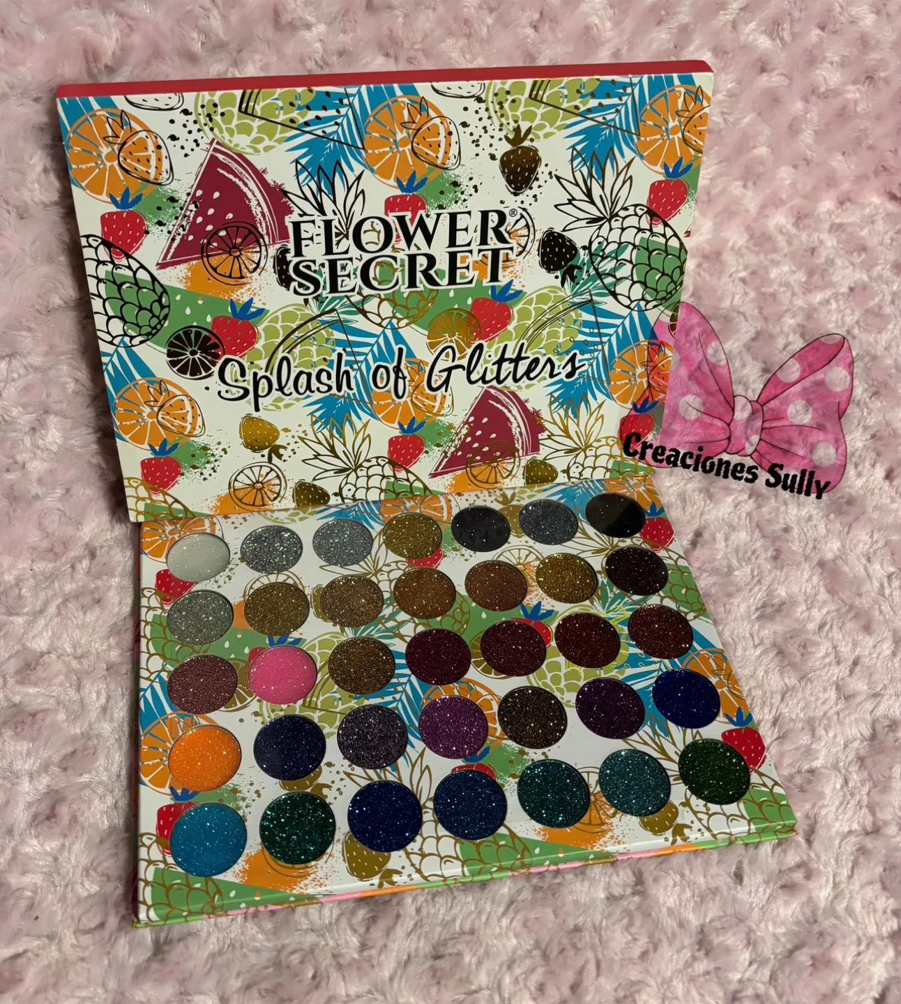 Flower Secret Splash of Glitters Eyeshadow Palette thumbnail