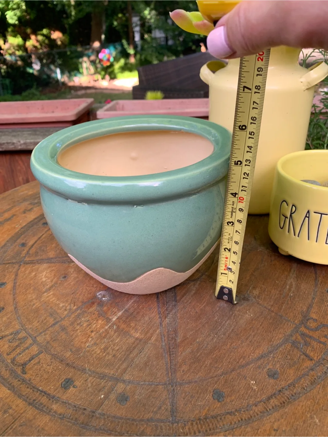 Green Ceramic Planter Pot🥕 image indicator(8)