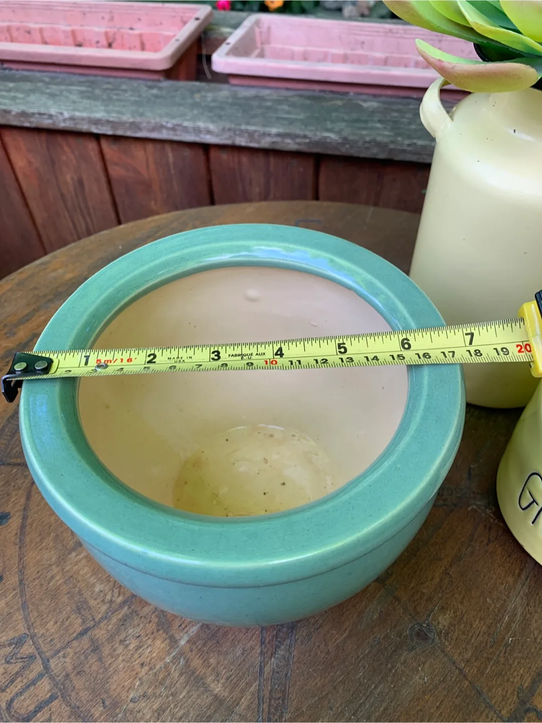 Green Ceramic Planter Pot🥕 image indicator(9)