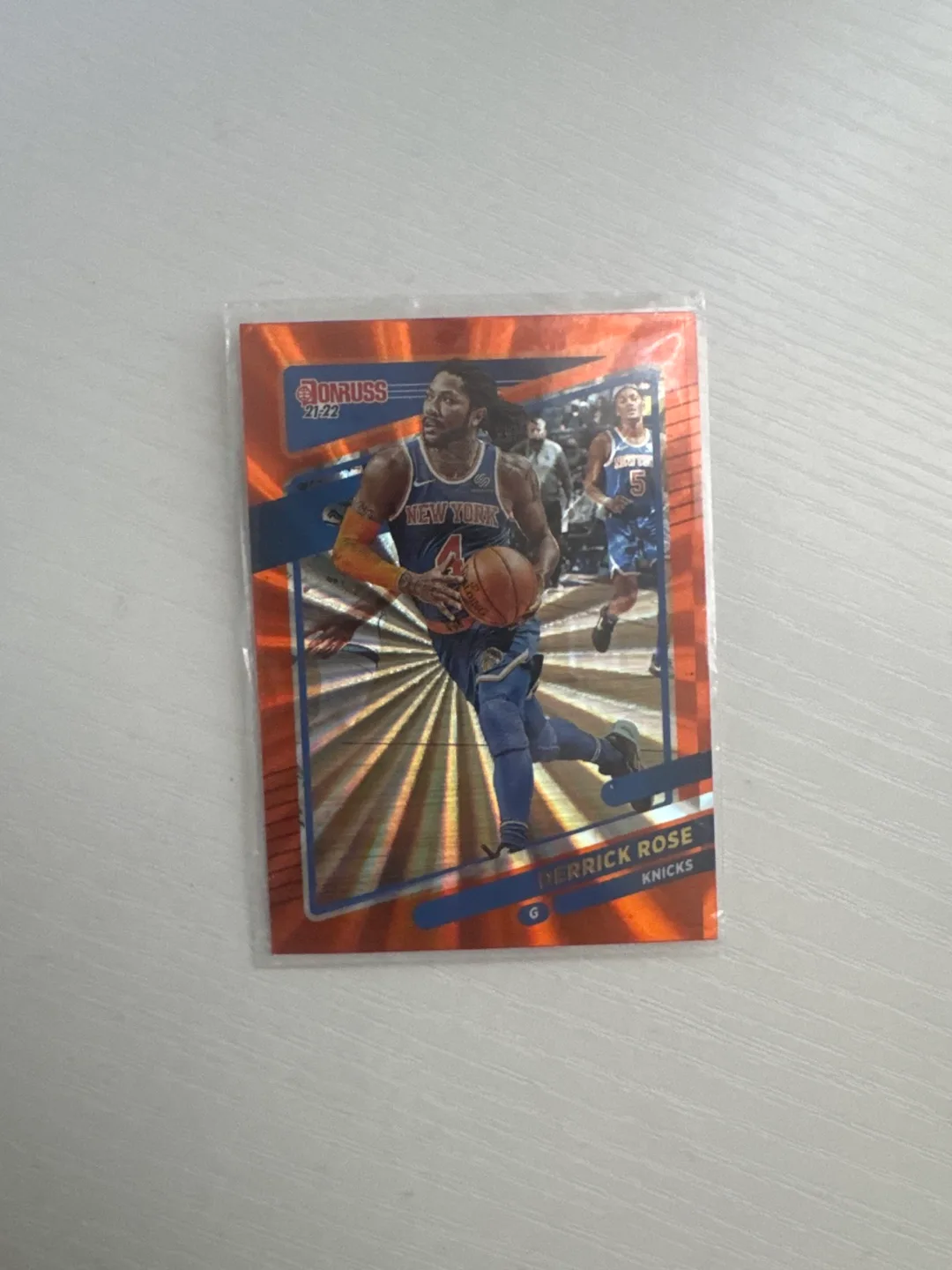 Derrick Rose 2021-22 Donruss Basketball Card thumbnail