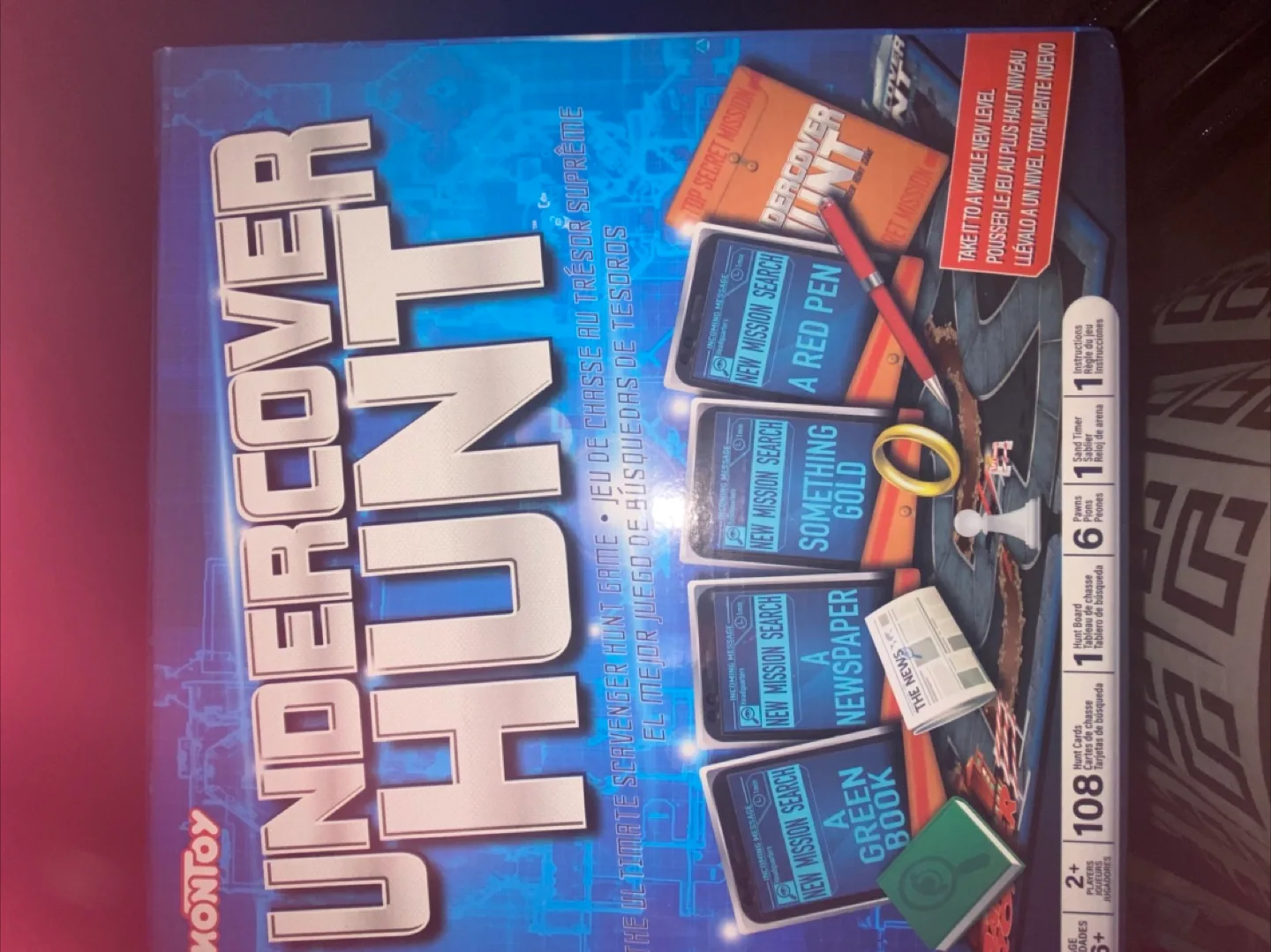 Montoy Undercover Hunt Board Game thumbnail