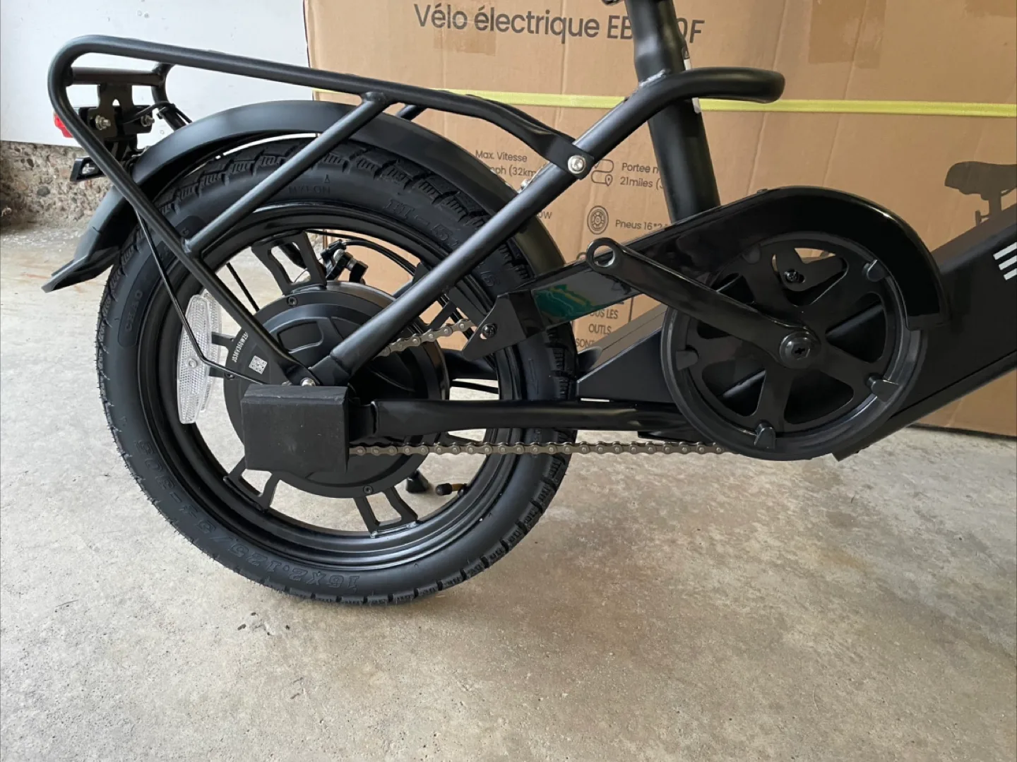 Blutron EB35OF E-Bike (350W / 33km Range / 32km/h Speed) - $565 image indicator(6)