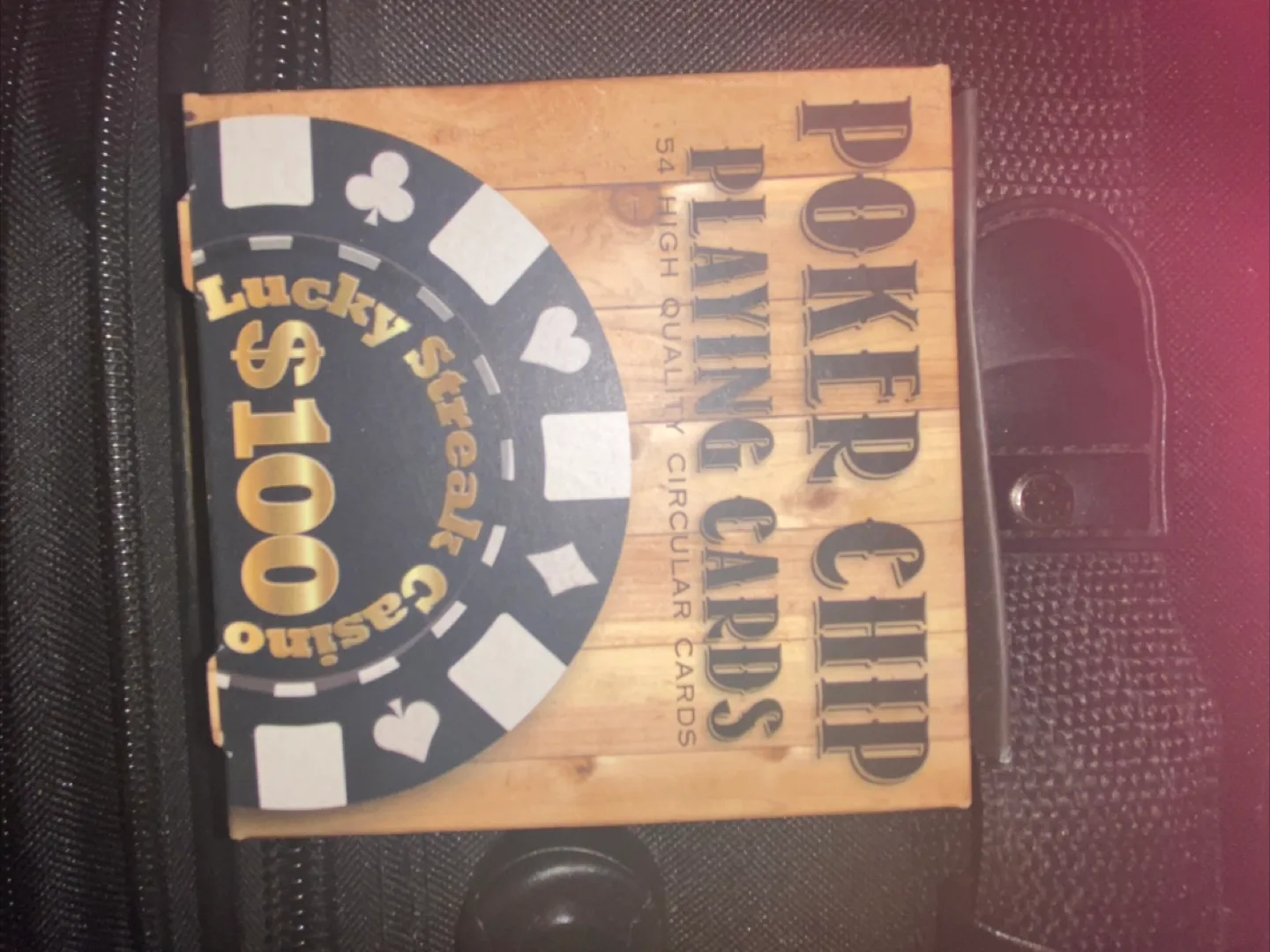 Lucky Streak Casino Poker Chip Playing Cards thumbnail