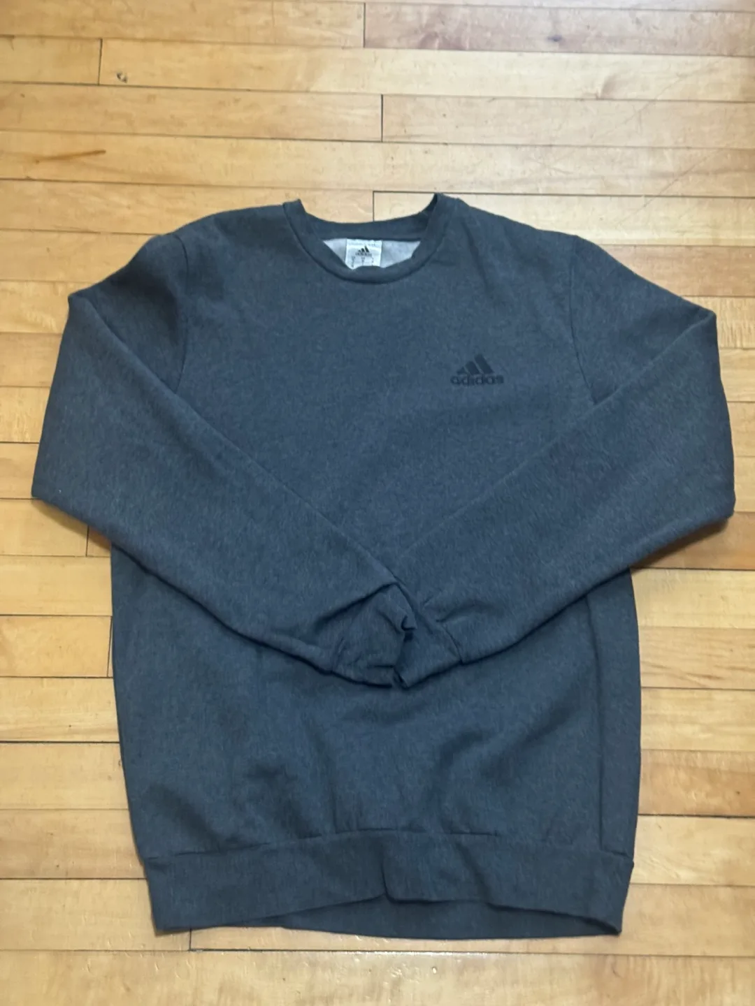 Adidas Gray Crewneck Sweatshirt thumbnail